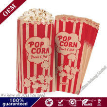 Various Size Fast Shipping Greaseproof Food Packing Microwave Popcorn Paper Bag